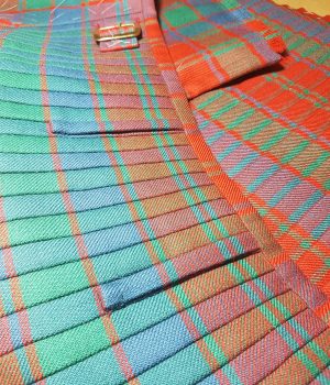 Robertson Red Ancient Tartan Kilt Sporran Loops