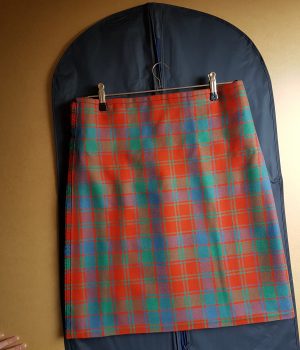 Robertson Red Ancient Tartan Kilt hand-sewn by The Kilt Experience